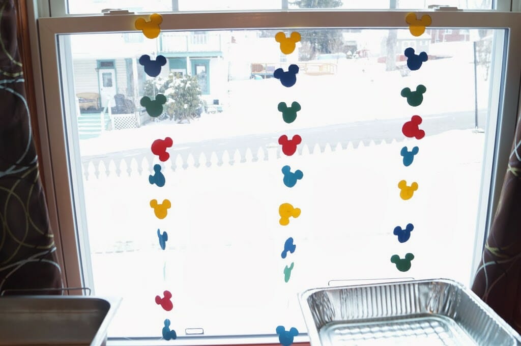 mickey mouse garland