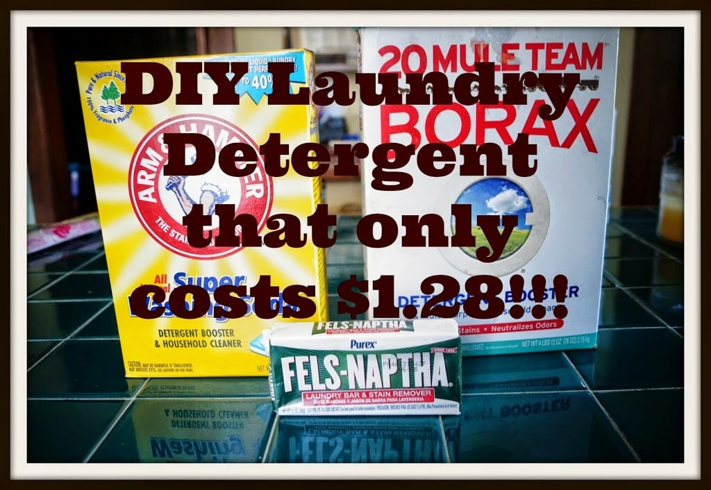 Homemade and Cheap Laundry Detergent
