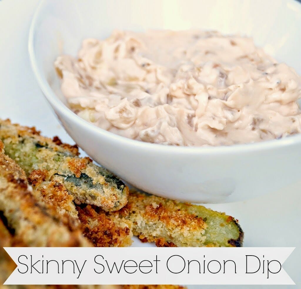 Skinny Sweet Onion Dip