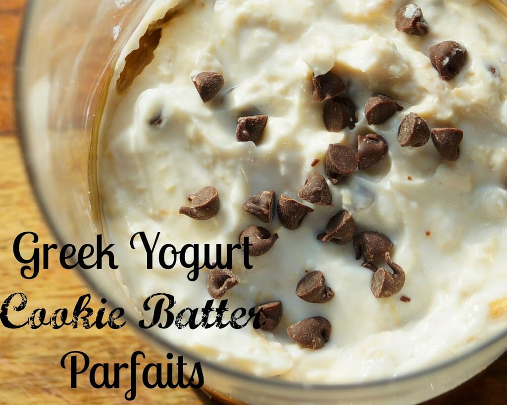 Greek Yogurt Cookie Batter Parfait
