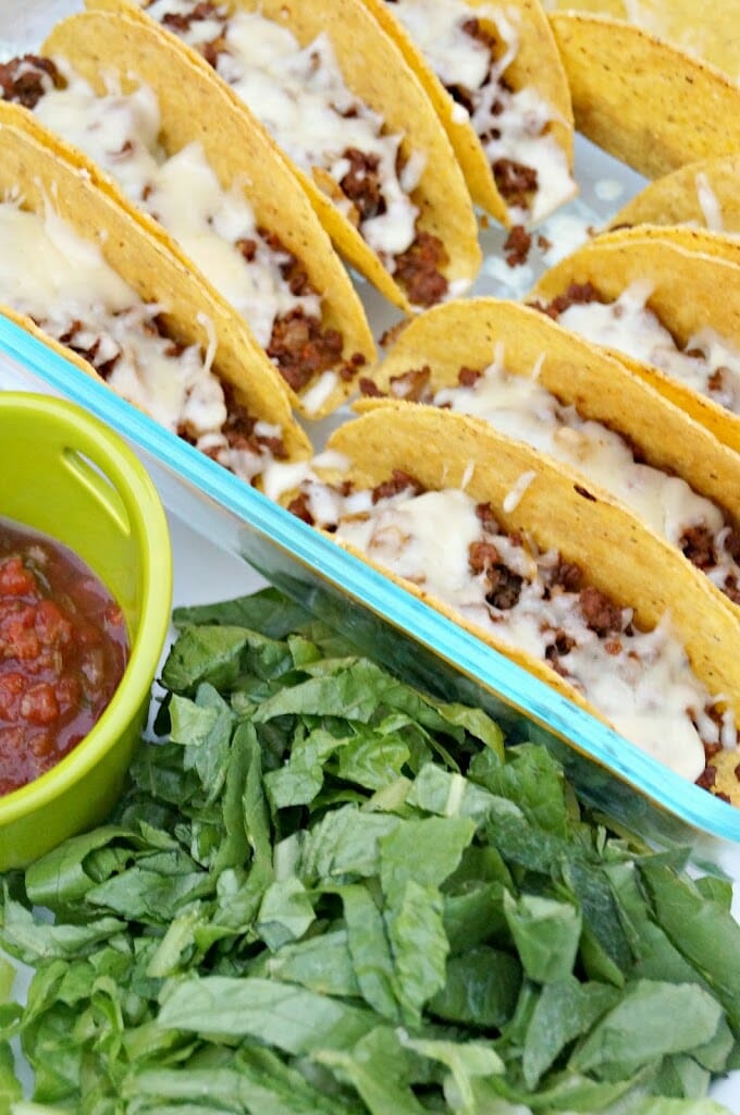 Ground Beef Tacos, Oven Baked!