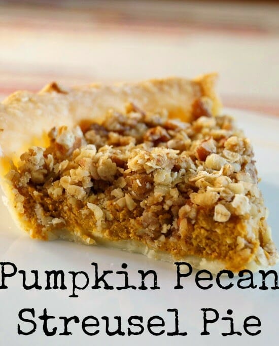 Pumpkin Pecan Streusel Pie