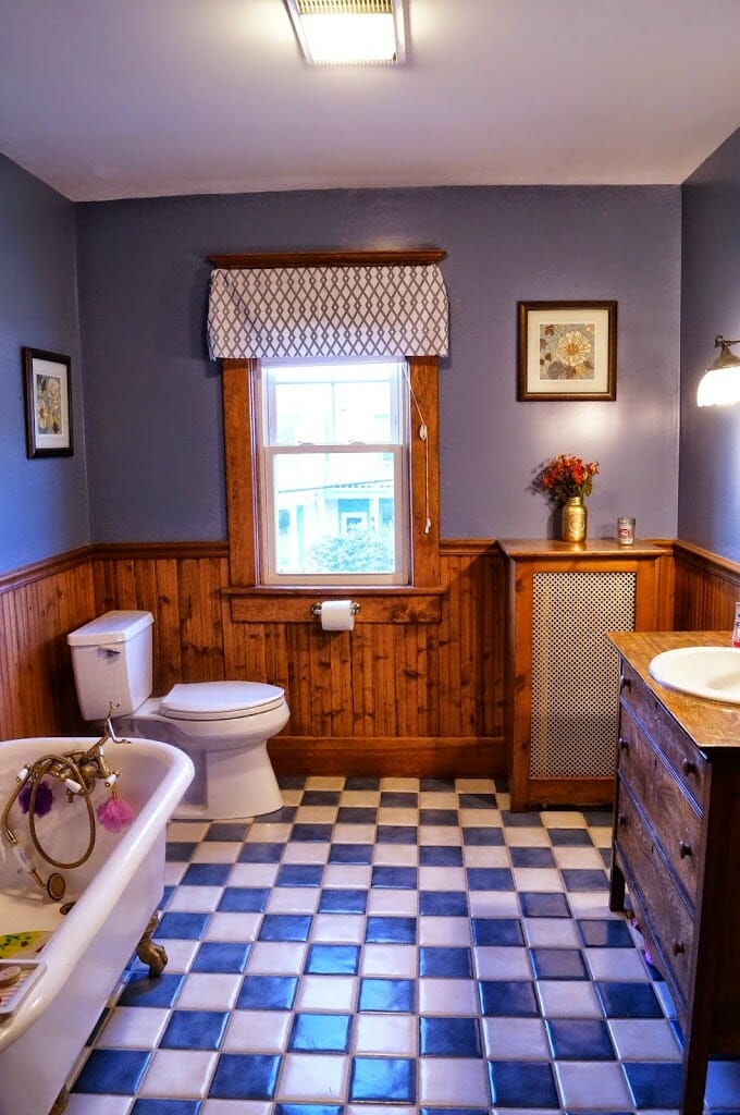 Our traditional main bathroom remodel 