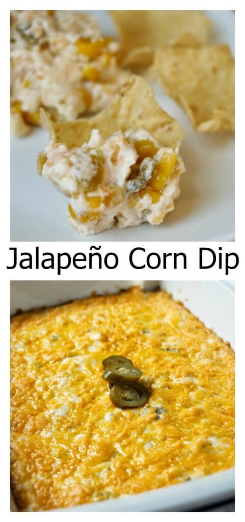 A creamy and slightly spicy dip! This Jalapeno Corn is so good you will be makingi it for all of your parties! 