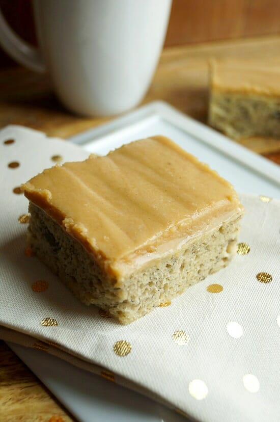 Banana Bread Brownies with Peanut Butter Cream Cheese Frosting