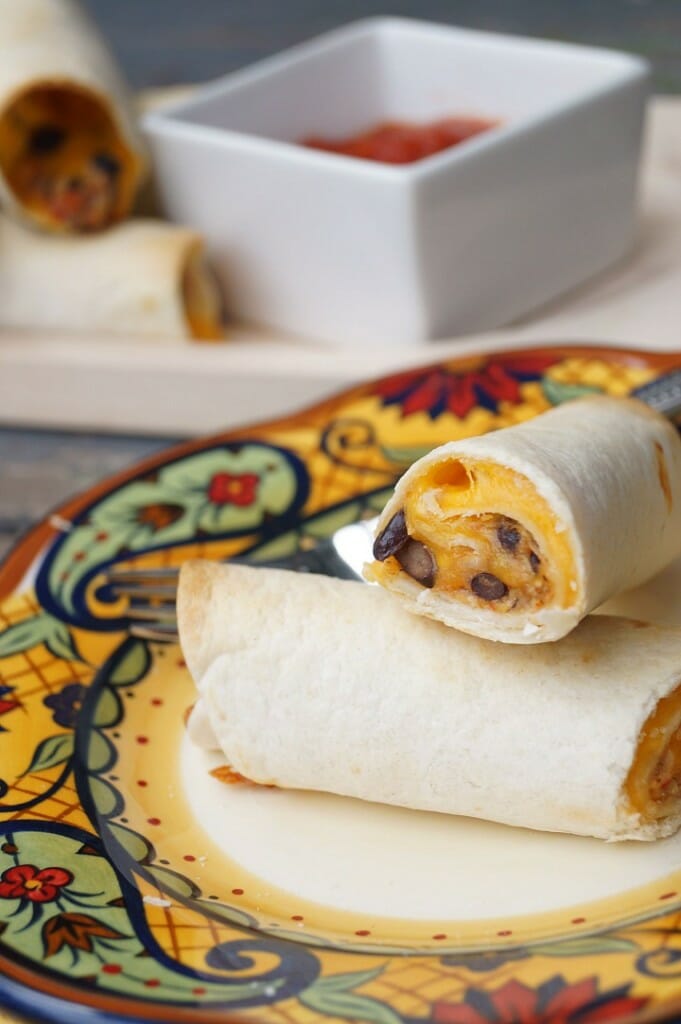 Southwestern Breakfast Taquitos. These are our favorite breakfast and one of my favorite things to make because I can cook a big batch and freeze for later! 