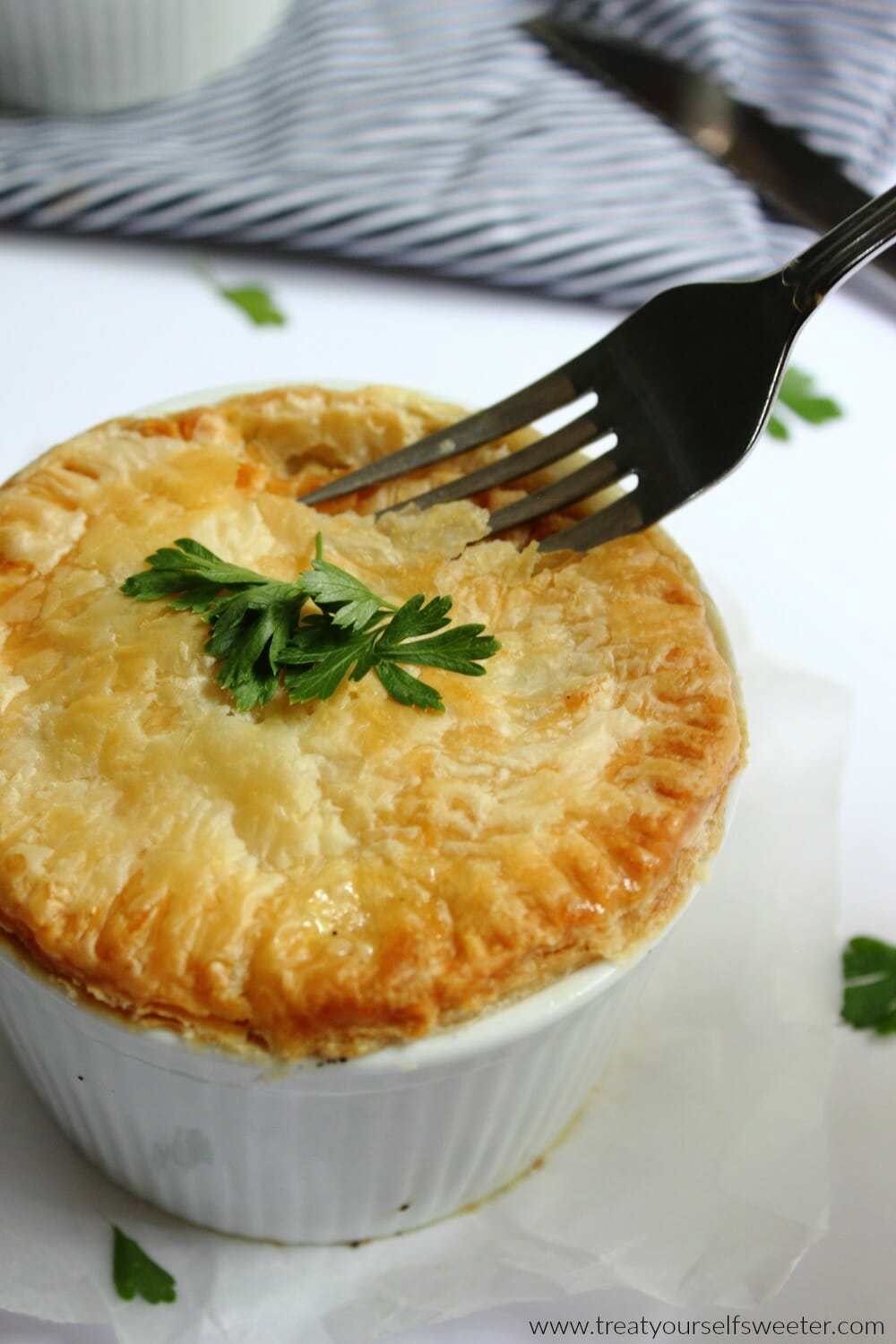 Quick and Easy Chicken Pot Pies
