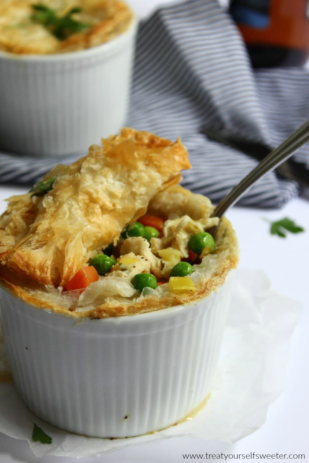 Quick and Easy Chicken Pot Pies 