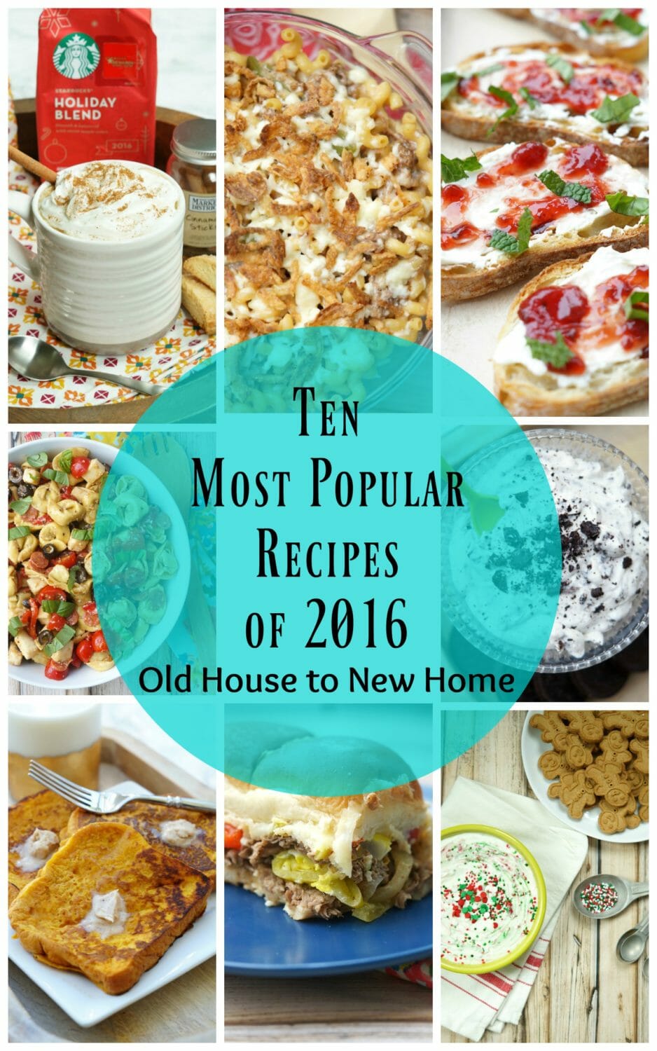 Old House to New Home's 10 Best Recipes of 2016!