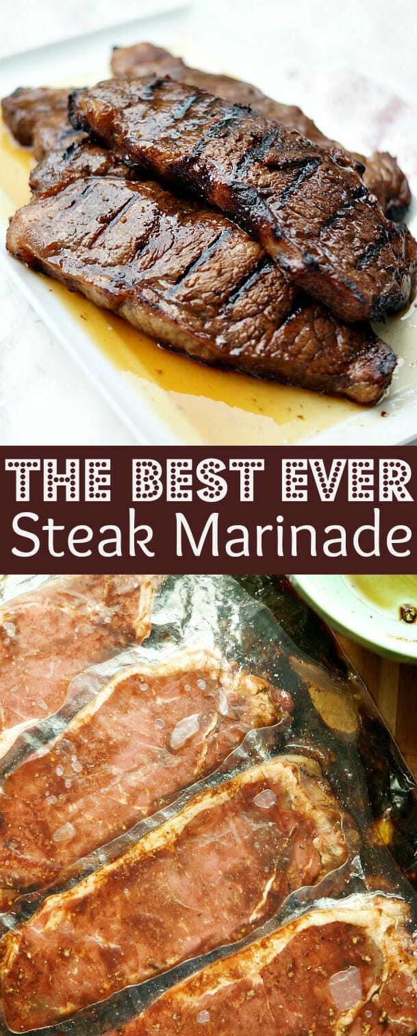 The Best and Easiest Steak Marinade Recipe