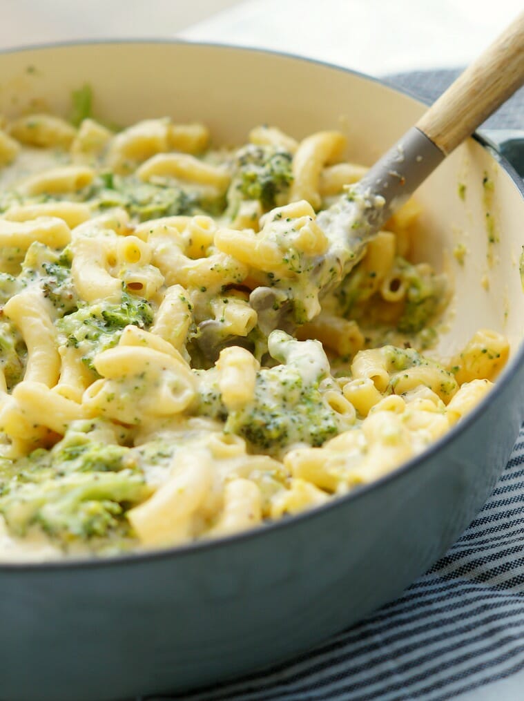 Macaroni and Cheese with Broccoli 