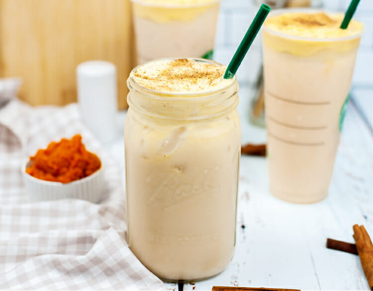 Starbucks Iced Chai with Pumpkin Cream Cold Foam Recipe