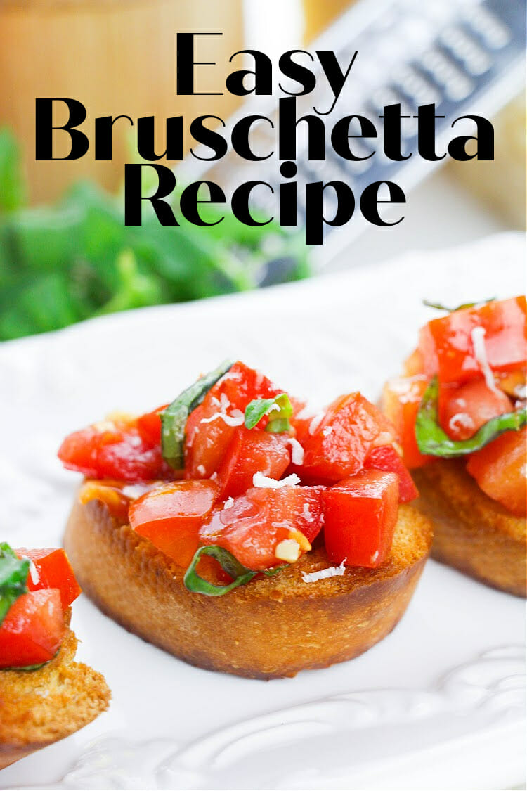 Easy Tomato Recipe for Bruschetta