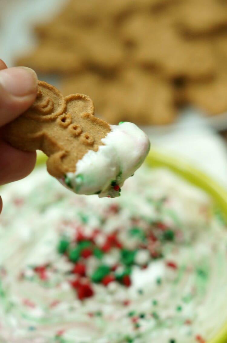 Easy Christmas Cookie Dip