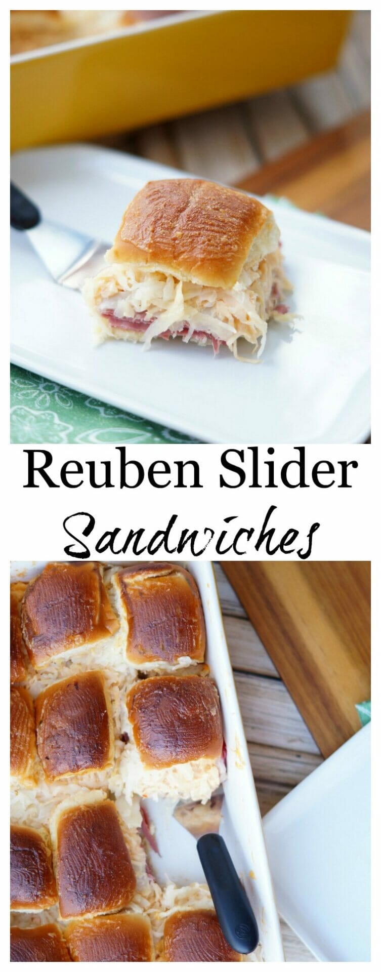 Easy Reuben Slider Sandwiches Perfect for a party!