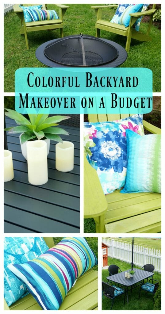 Budget Backyard Makeover with Lowe's