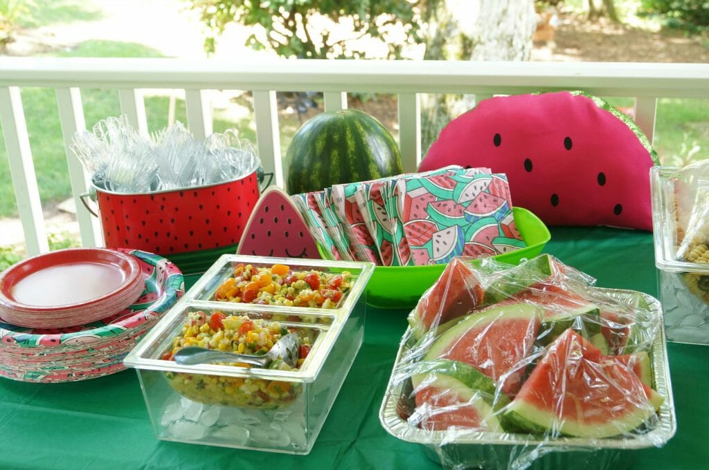 One in a Melon Birthday Party Food Ideas
