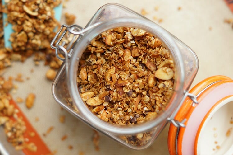Easy Homemade Sweet and Salty Granola
