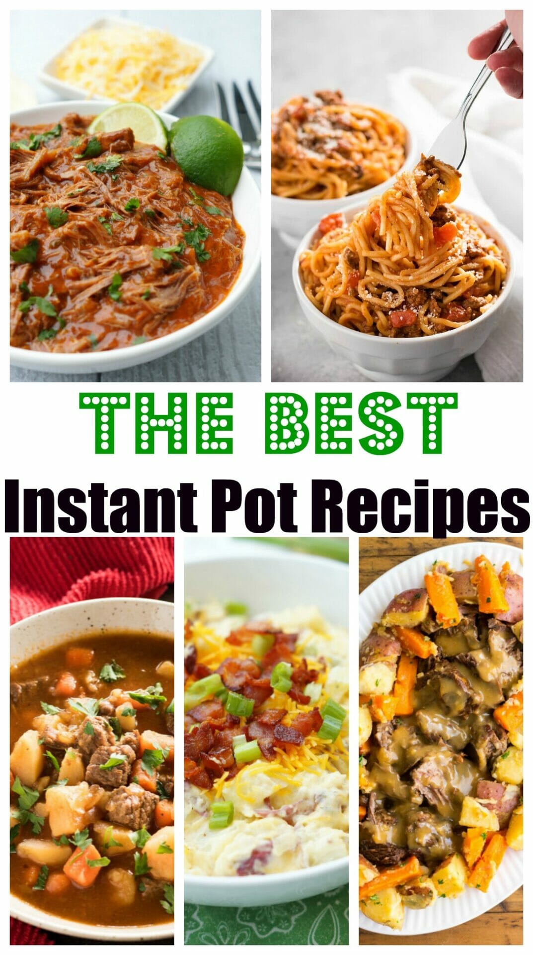 The Best Instant Pot Recipes, a collection of our Instant Pot favorite recipes!