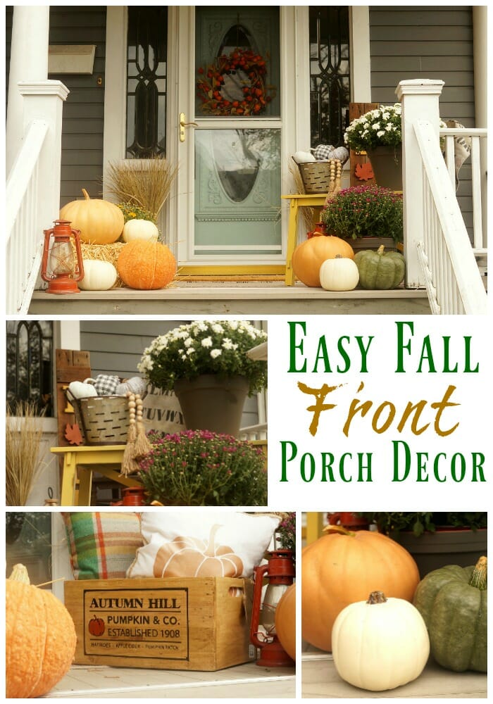 Easy Fall Front Porch Decor