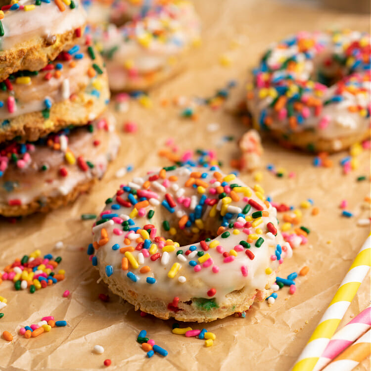 Easy Homemade Donut Recipe with Sprinkles