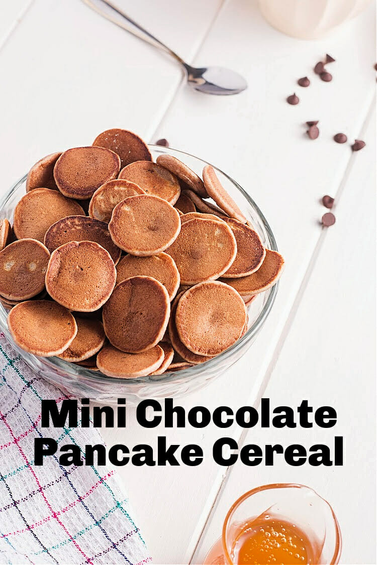 Mini Chocolate Pancake Cereal